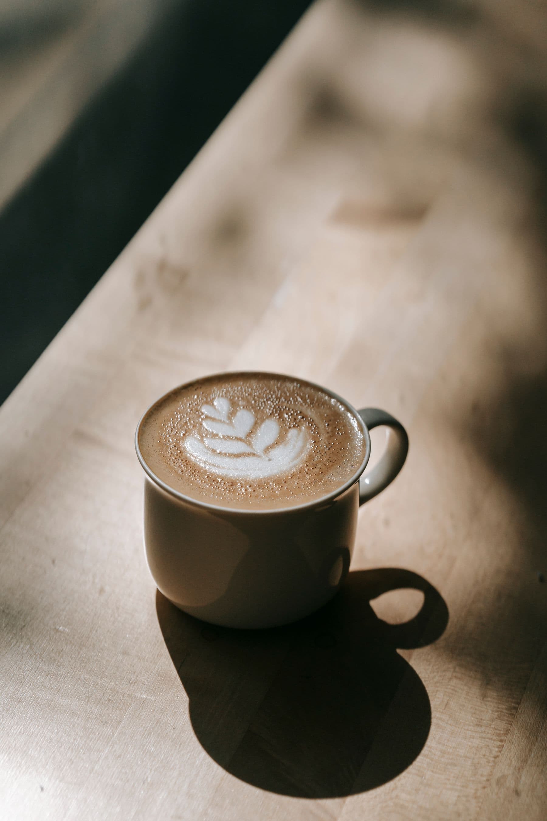 Cappuccino at ARZU Coffee