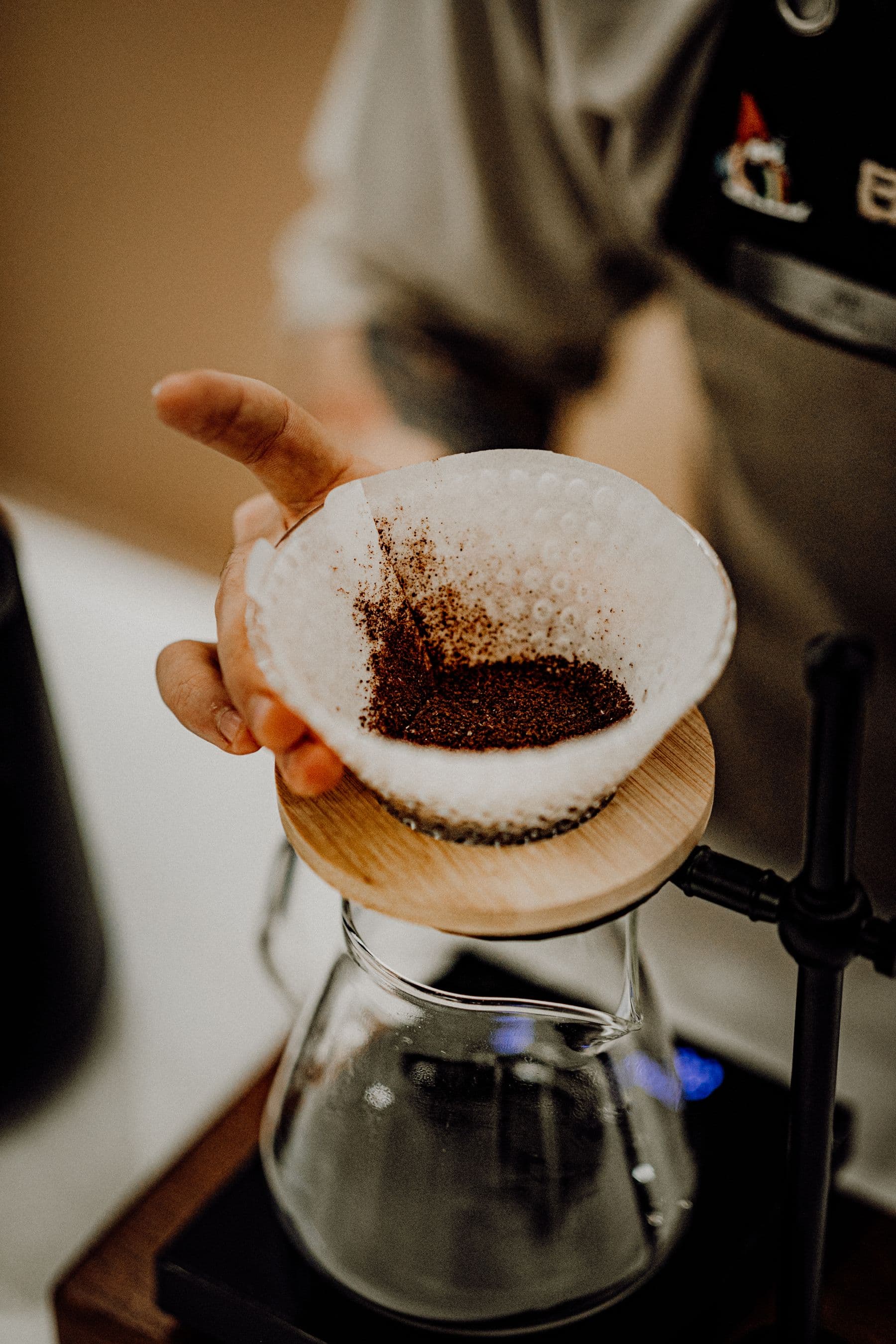 Hot V60 at ARZU Coffee
